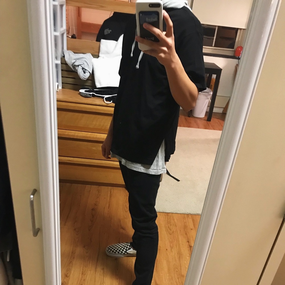 Mock neck shirt